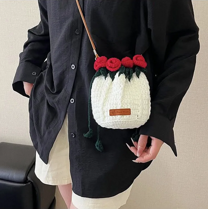 Jen's Rose Bouquet Hand Bag