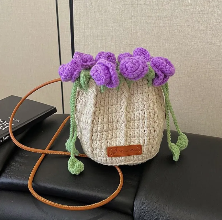 Jen's Rose Bouquet Hand Bag