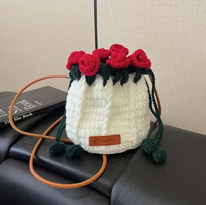 Jen's Rose Bouquet Hand Bag