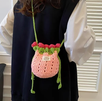 Jen's Rose Bouquet Hand Bag
